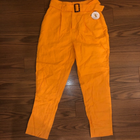 Yellow-Orange Paperbag Pants 🧡💛 - Picture 2 of 3